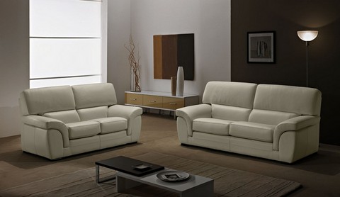 canapé cuir contemporain, canapé cuir cleo