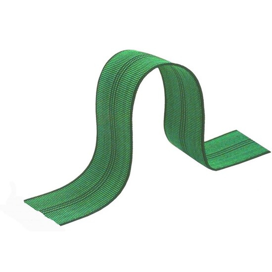 Sangle �lastique Verte / Tension 60 % / Largeur 50 mm / 1 m�tre