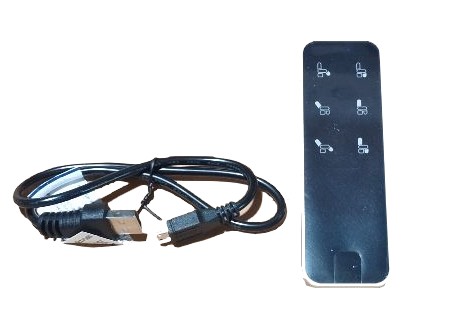 Télécommande sans fil 6 boutons LIMOSS HC338 pour relax électrique 2 Moteurs