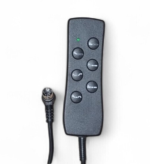 T�l�commande OKIN-DEWERT 6 Boutons prise DIN coud�e 5 broches