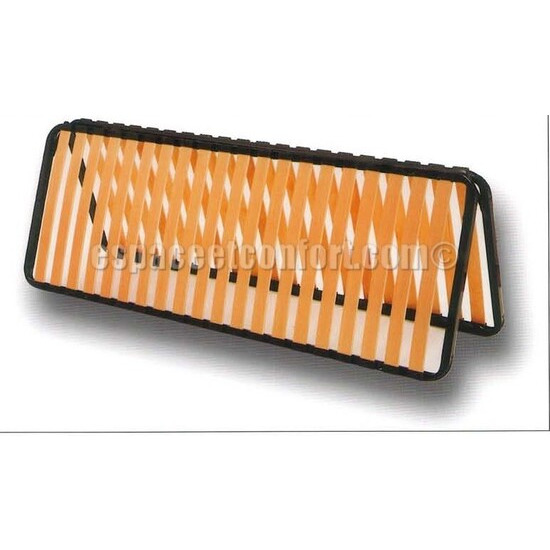 Sommier Cadre M�tal Pliable � Lattes 