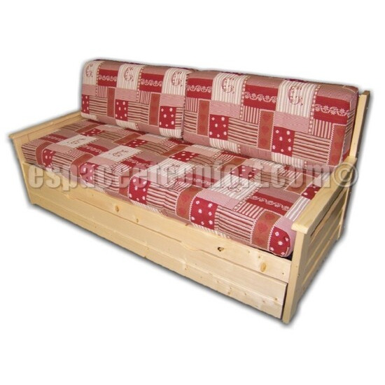 BANQUETTE BZ LOUANE Couchage en 140 cm - TISSU PROMO