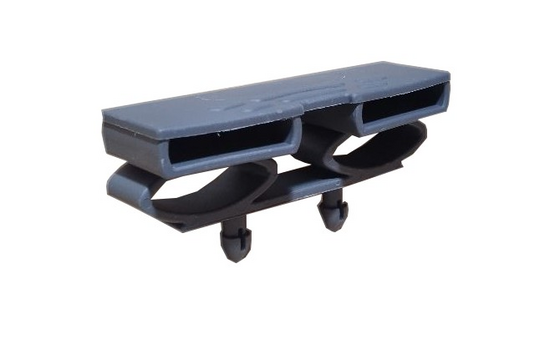 Embout articul ECO-2 GRIS pour latte double 2x38 mm avec 2 tenons  clipper - Ferme