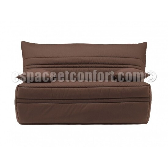 Pack de rhabillage pour banquette BZ en 140 cm - Tissu CHOCOLAT