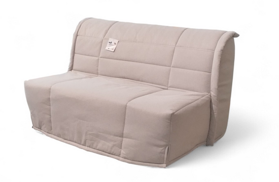 Housse pour banquette BZ CHICA en 140 cm - Tissu CHESTER GRIS CLAIR