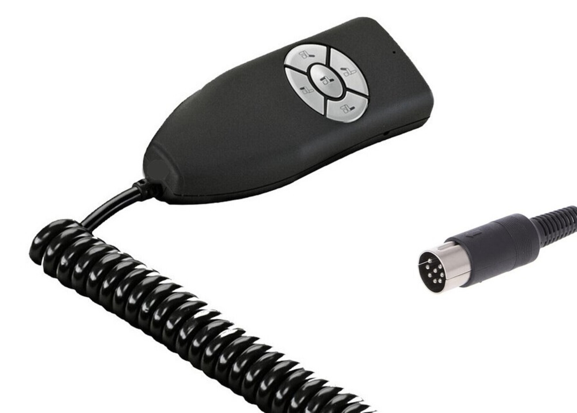 Télécommande Okin 6 Boutons - Pour Fauteuil Élévateur - Prise 5 Broches - Câble 2m