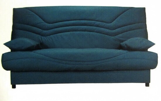 Pack de rhabillage pour Clic-Clac en 130x190 cm - Tissu BLEU ABYSSE