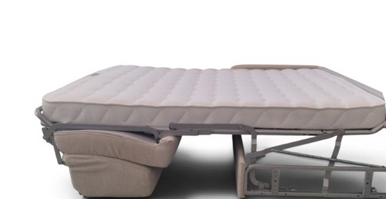 Matelas pour canap� rapido - Mousse HR 50 kg/m3 - �paisseur 14 cm coutil strech
