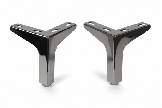 Jeux de 2 pieds de canap� chrom� - TUNISIA