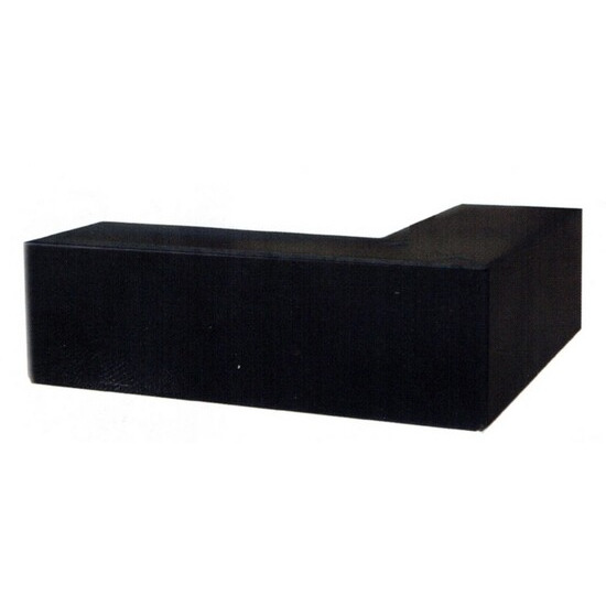 Socle bois  visser pour sommier ou canap - Jeux de 2 - Coloris Noir