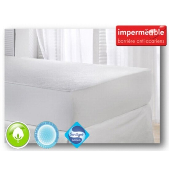 Protge Matelas ponge bouclettes impermable et respirant