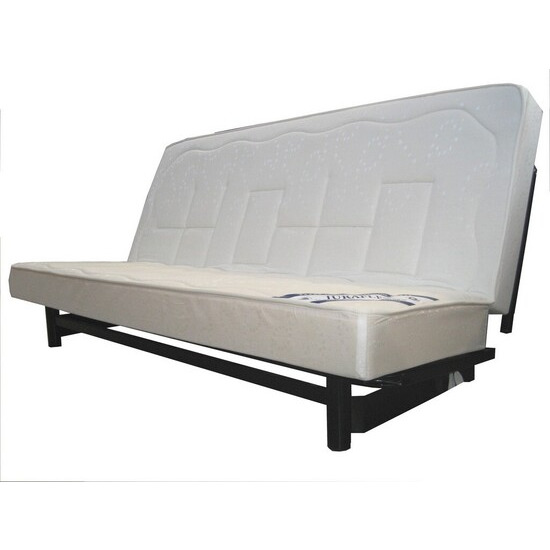 Structure clic clac en mtal + Matelas  la carte