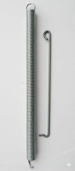 Tige + ressort de rappel pour banquette BZ